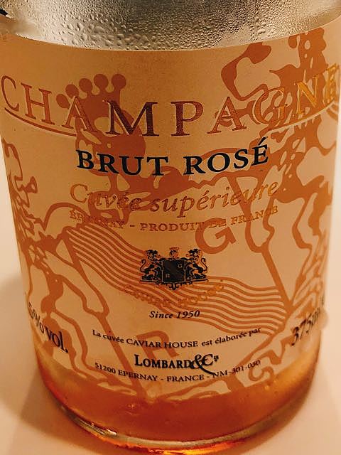 Lombard & Cie Champagne Brut Rosé Cuvée Supérieure