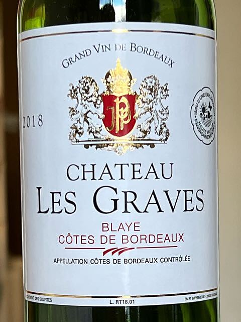 Ch. Les Graves Blaye Côtes de Bordeaux Rouge(シャトー・レ・グラーヴ ルージュ)