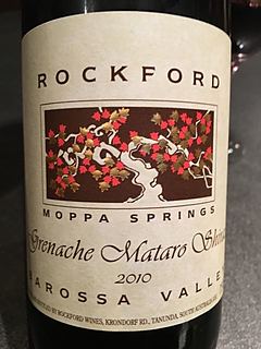 Rockford Moppa Springs Grenache Mataro Shiraz(ロックフォード・モッパ・スプリング グルナッシュ マタロ シラーズ)