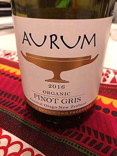 Aurum Organic Pinot Gris(オーラム オーガニック ピノ・グリ)