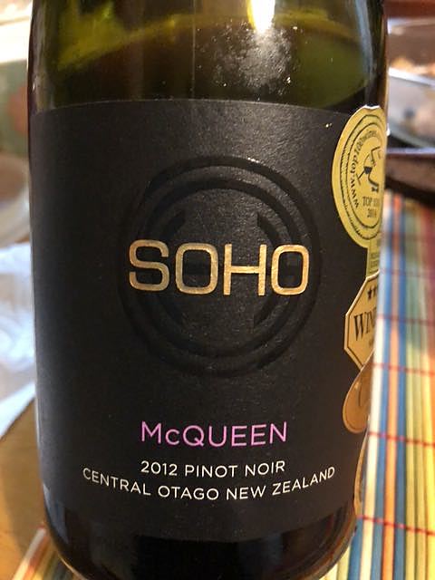 Soho Mcqueen Pinot Noir(ソーホー マックイーン ピノ・ノワール)