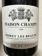 Maison Champy Chorey les Beaune Rouge(メゾン・シャンピー Maison Champy Chorey les Beaune Rouge(メゾン・シャンピー