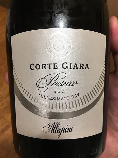Allegrini Corte Giara Prosecco Millesimato Dry(アレグリーニ コルテ・ジャーラ プロセッコ ミレジマート ドライ)