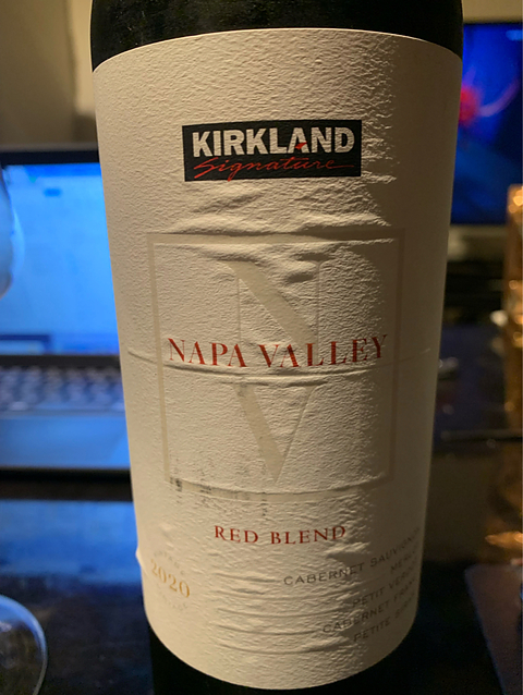 Kirkland Signature Napa Valley Red Blend 2020