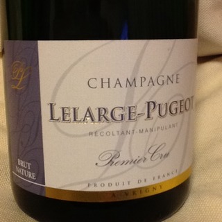 Lelarge Pugeot 1er Cru Brut Nature(ルラージュ・プジョー プルミエ・クリュ ブリュット・ナチュール)