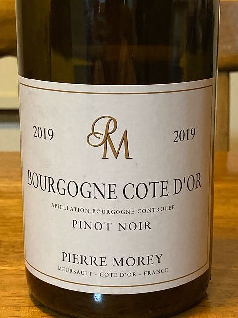 Pierre Morey Bourgogne Côte d'Or Pinot Noir(ピエール・モレ ブルゴーニュ コート・ドール ピノ・ノワール)