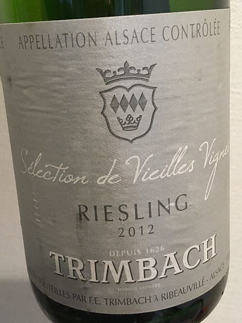 Trimbach Riesling Sélection de Vieilles Vignes(トリンバック リースリング セレクション・ド・ヴィエイユ・ヴィーニュ)
