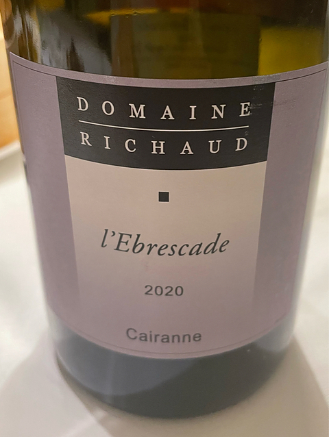 Dom. Richaud l'Ebrescade 2020