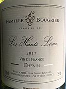 Famille Bougrier Les Hauts Lieux Chenin(2017)