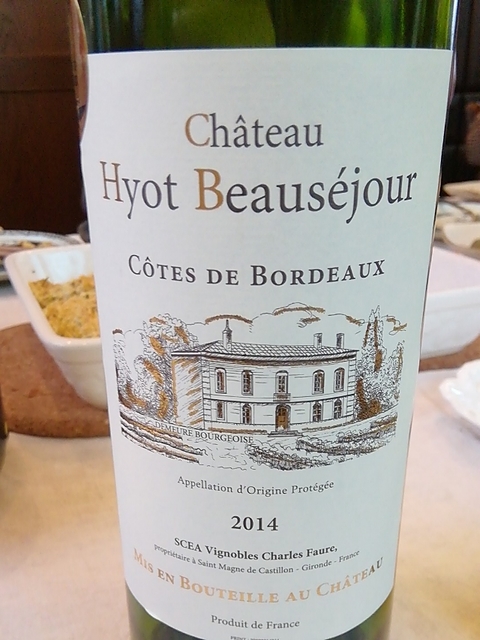 Ch. Hyot Beauséjour Côtes de Bordeaux