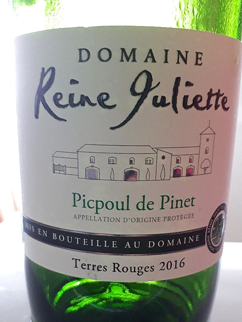 Dom. Reine Juliette Picpoul de Pinet Terres Rouges(ドメーヌ・レーヌ・ジュリエット ピクプール・ド・ピネ テール・ルージュ)