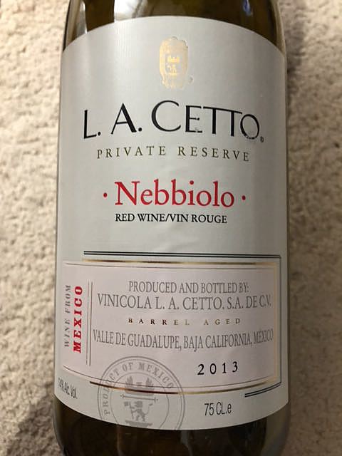 L. A. Cetto Cabernet Sauvignon Reserva Privada(ラ・セット カベルネ・ソーヴィニヨン レゼルバ・プリヴァダ)