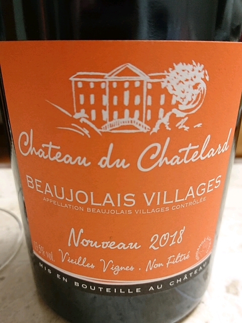 Ch. du Chatelard Beaujolais Villages Nouveau Vieilles Vignes Non Filtré