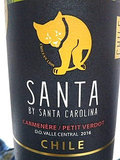 Santa by Santa Carolina Carmenére Petit Verdot(サンタ・バイ・サンタ・カロリーナ カルメネール プティ・ヴェルド)