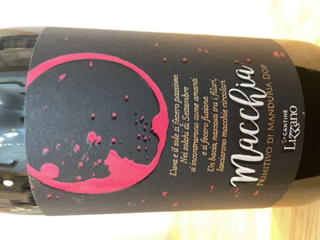 Lizzano Macchia Primitivo di Manduria(リッツァーノ マッキア