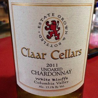 Claar Cellars Barrel Fermented Chardonnay(クラール・セラーズ バレル・ファーメンテッド シャルドネ)