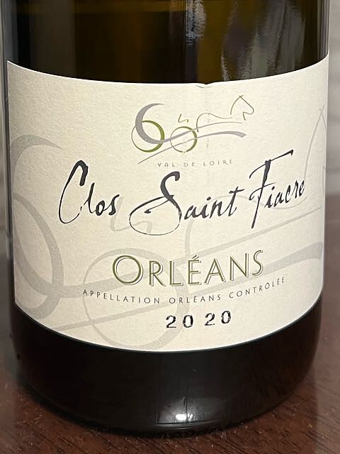 Clos Saint Fiacre Orléans Blanc