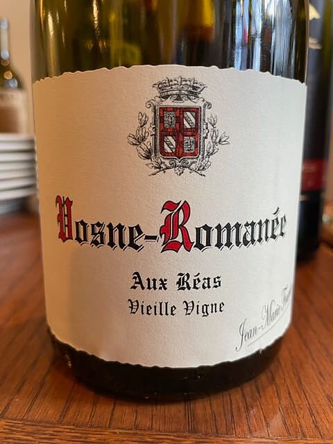 Jean Marie Fourrier Vosne Romanée Aux Reas Vieille Vigne(ジャン・マリー・フーリエ ヴォーヌ・ロマネ オー・レア ヴィエイユ・ヴィーニュ)