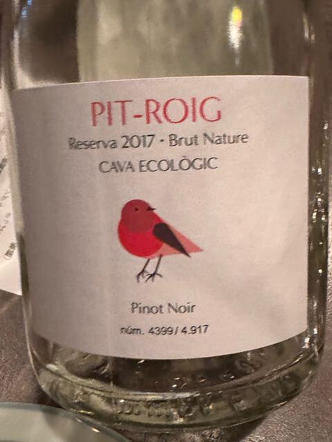 Pit-roig Cava Reserva Brut Nature