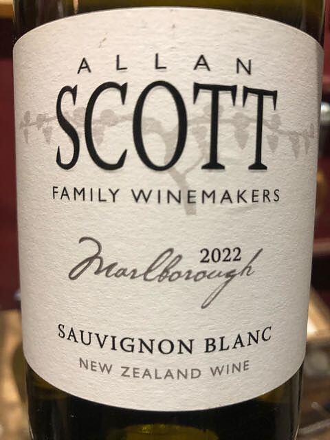 Allan Scott Marlborough Sauvignon Blanc(アラン・スコット マールボロ ソーヴィニヨン・ブラン)