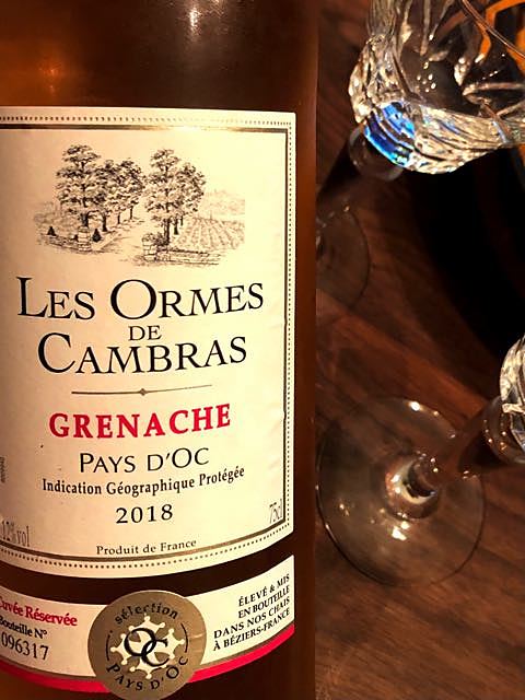 Les Ormes de Cambras Grenache Rosé