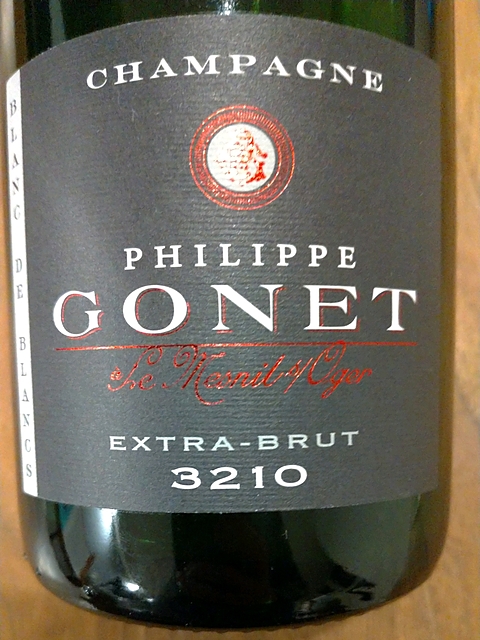 Philippe Gonet Blanc de Blancs Extra Brut 3210(フィリップ・ゴネ ブラン・ド・ブラン エクストラ・ブリュット 3210)