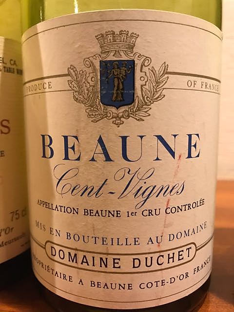 Dom. Duchet Beaune 1er Cru Les Cents Vignes