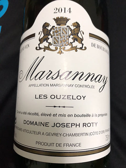 Dom. Joseph Roty Marsannay Les Ouzeloy