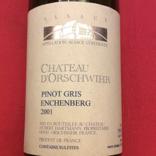 Ch. d'Orschwihr Pinot Gris Enchenberg(シャトー・ドルシュヴィール ピノ・グリ アンシャンベルグ)