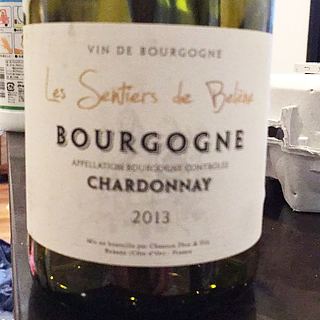 Les Sentiers de Beléne Bourgogne Chardonnay