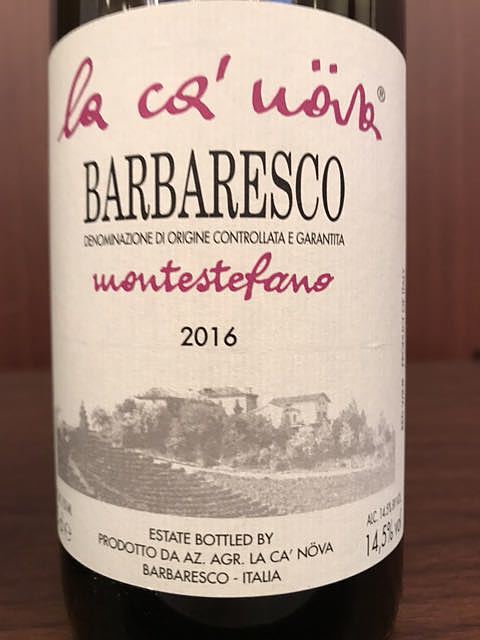 La Ca' Növa Barbaresco Montestefano(ラ・カ・ノヴァ バルバレスコ モンテステファノ)