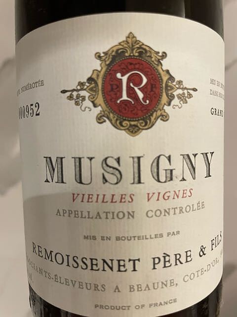 Remoissenet Père et Fils Musigny Vieilles Vignes