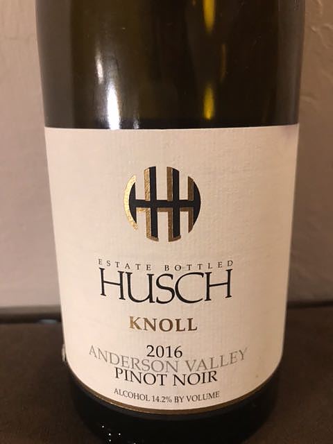 Husch Knoll Pinot Noir