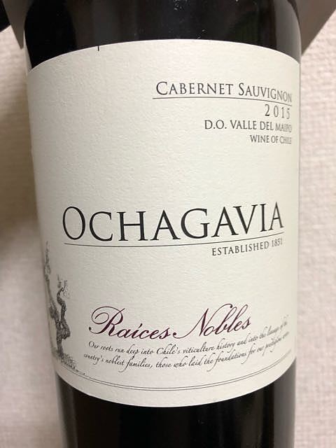 Ochagavia Raices Noble Cabernet Sauvignon(オチャガビア レイセス・ノーブル カベルネ・ソーヴィニヨン)