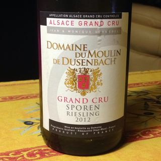 Dom. du Moulin de Dusenbach Riesling Sporen