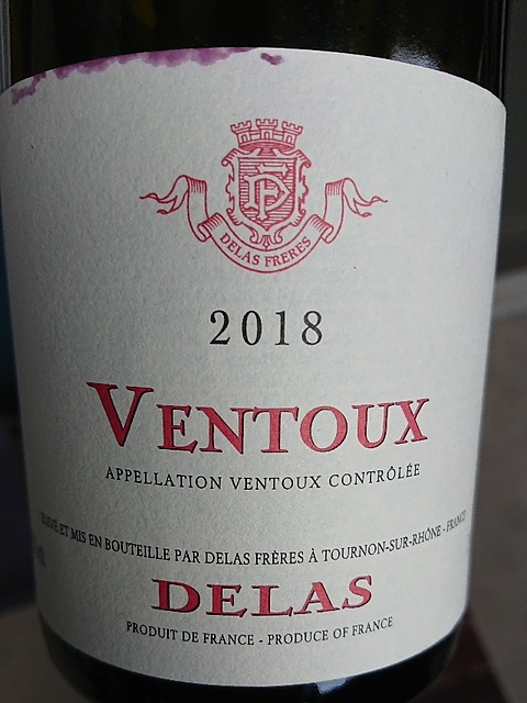 Delas Ventoux Rouge(ドゥラス ヴァントゥー)