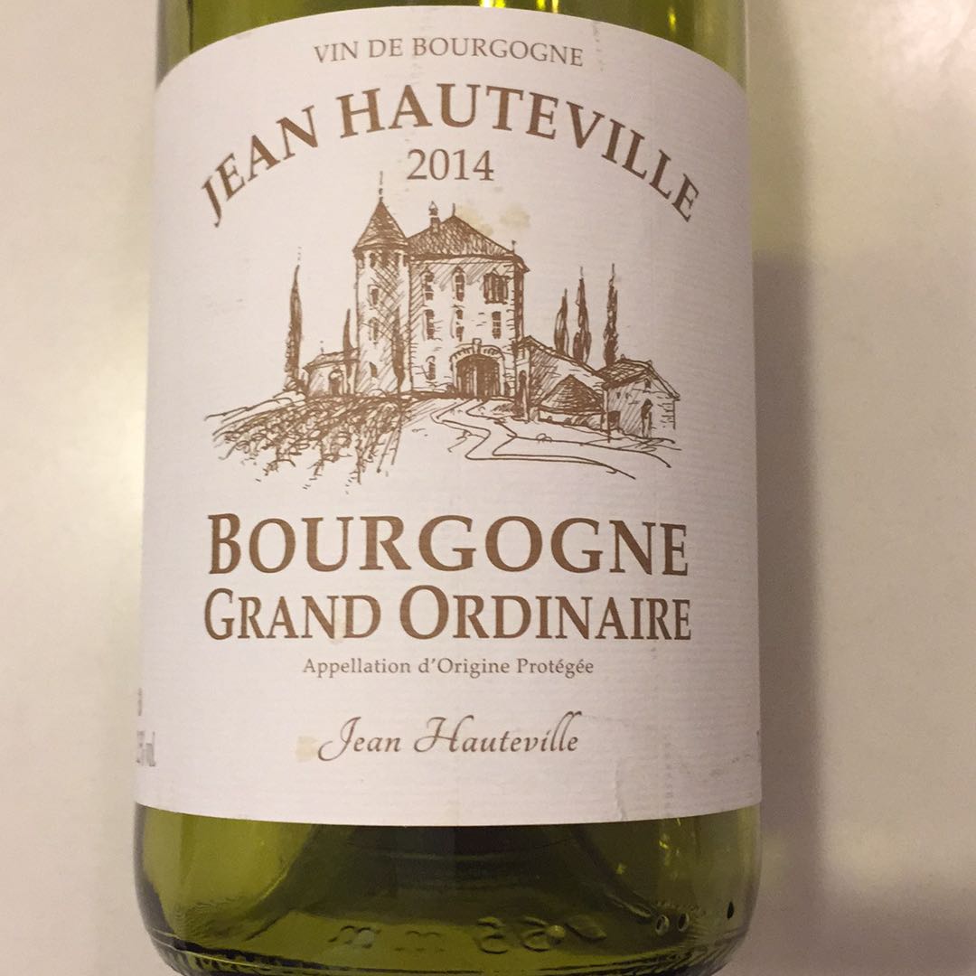ワイン Bourgogne Grand Ordinaire Jean Hauteville Bourgogne Grand Ordinaire | Vinica 無料の