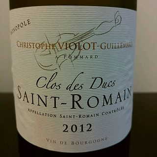 Christophe Violot Guillemard Saint Romain Clos des Ducs Monopole