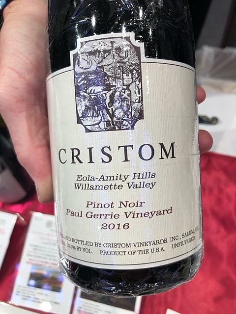 Cristom Pinot Noir Paul Gerrie Vineyard