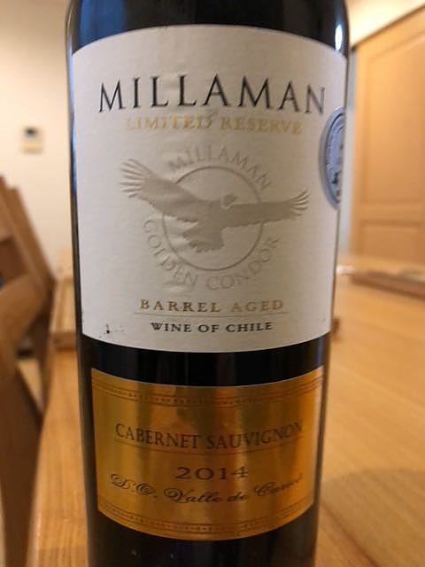 Millaman Limited Reserve Barrel Aged Cabernet Sauvignon(ミラマン リミテッド・リザーヴ バレル・エイジド カベルネ・ソーヴィニヨン)