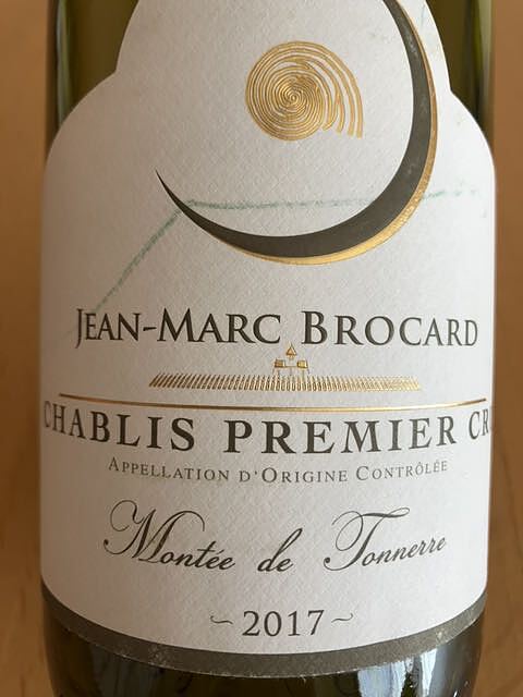 Jean Marc Brocard Chablis 1er Cru Montée de Tonnerre