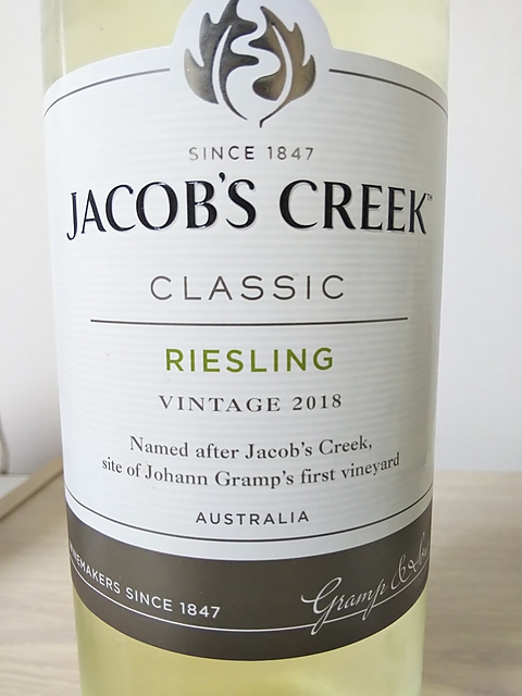 Jacob's Creek Classic Riesling(ジェイコブス・クリーク クラシック リースリング)