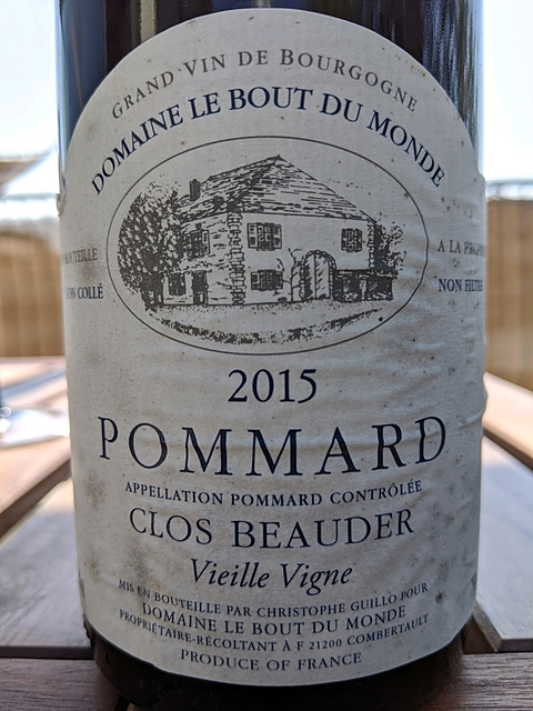 Dom. Le Bout du Monde Pommard Clos Beauder Vieilles Vignes