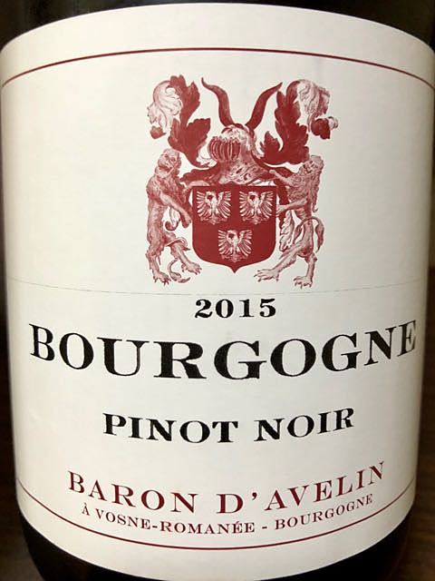 Baron d'Avelin Bourgogne Pinot Noir