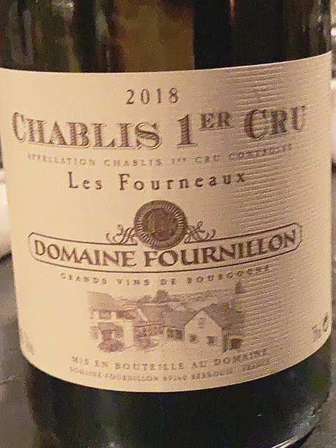 Dom. Fournillon Chablis 1er Cru Les Fourneaux(ドメーヌ・フルニヨン シャブリ プルミエ・クリュ レ・フルノー)