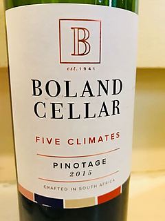 Boland Cellar Five Climates Pinotage(ボーランド・セラー ファイヴ・クライメイツ ピノタージュ)