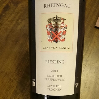 Graf von Kanitz Riesling Lorcher Peaffenwies trocken