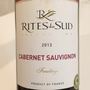 Rites du Sud Cabernet Sauvignon(2013)