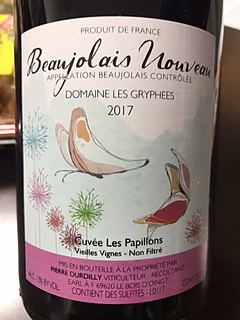 Dom. Les Gryphées Beaujolais Nouveau Cuvée Les Papillons