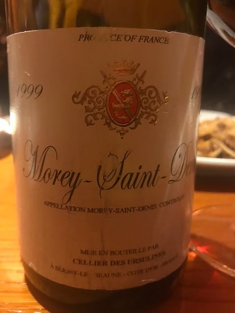 Cellier des Ursulines Morey Saint Denis